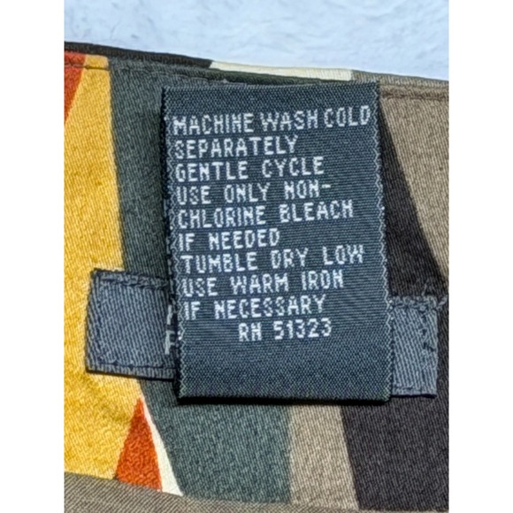 Artsy A-line Skirt Women's Size 8 Flowy Maxi Flared Boho Indie Kenneth Cole - Picture 8 of 10